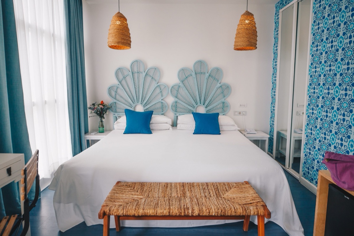 Habitación del Hotel Mar Azul y Surf en Suances
