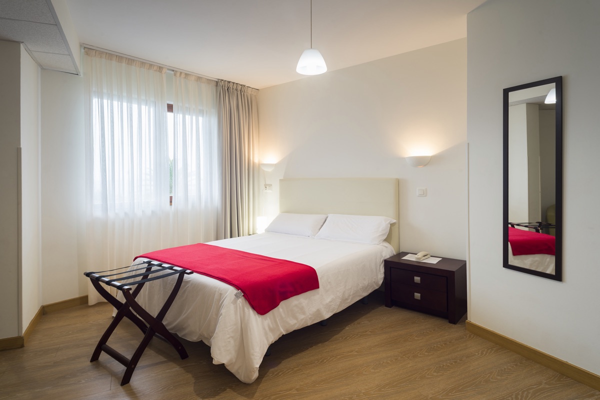 Habitación del Hotel Montañés en Suances