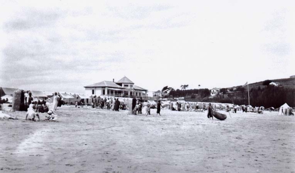 Vista del Balneario — foto antigua de Suances
