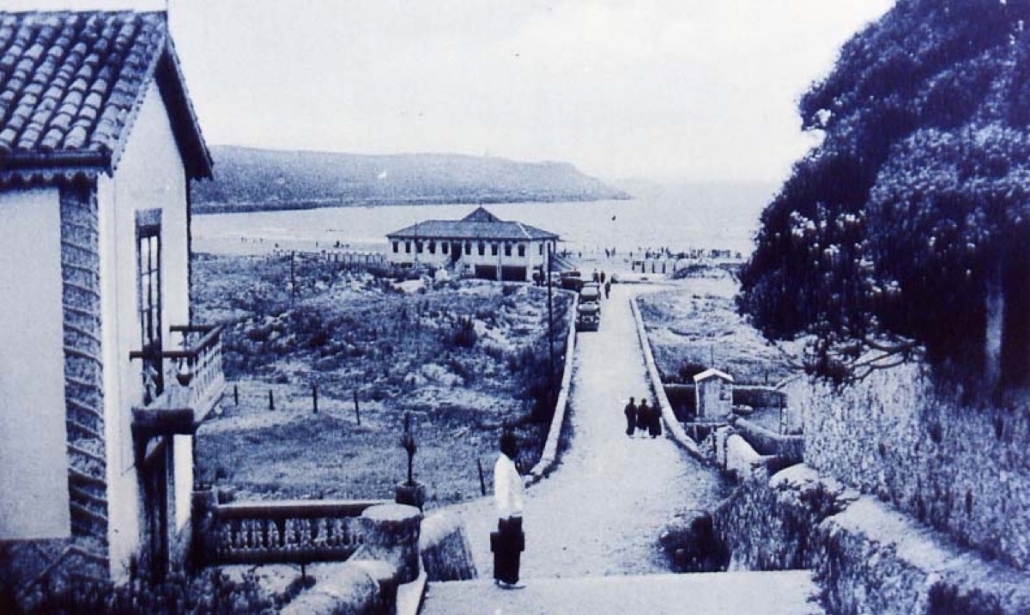Bajada a la Playa 3 — foto antigua de Suances