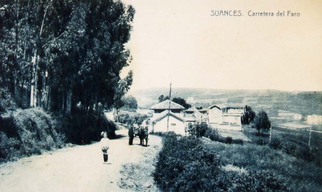 Carretera Al Faro 5 — foto antigua de Suances