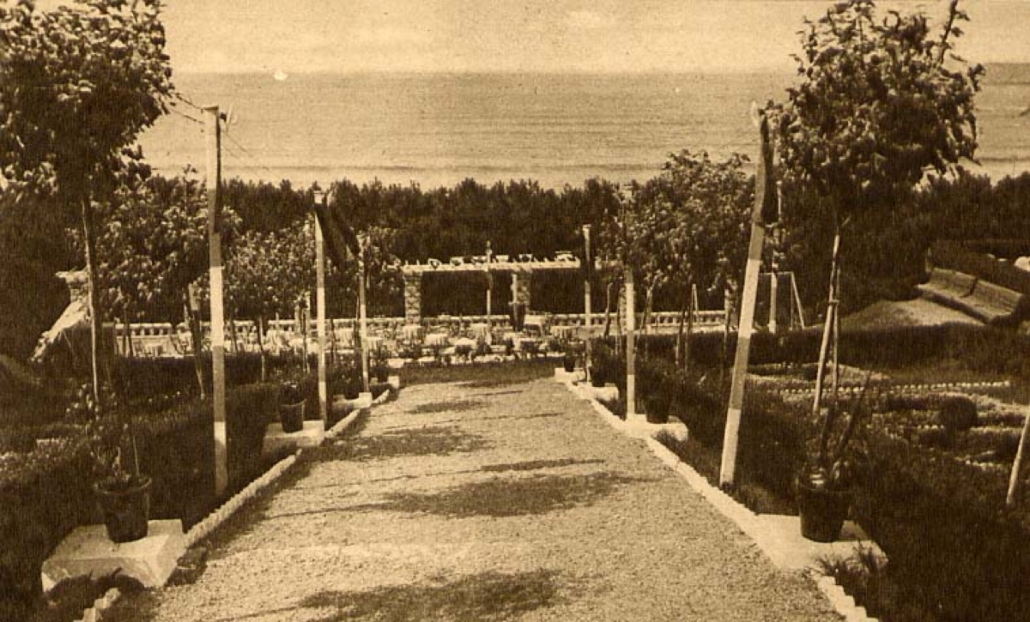 Club Vista Mar Bajada a la Pista de Baile — foto antigua de Suances