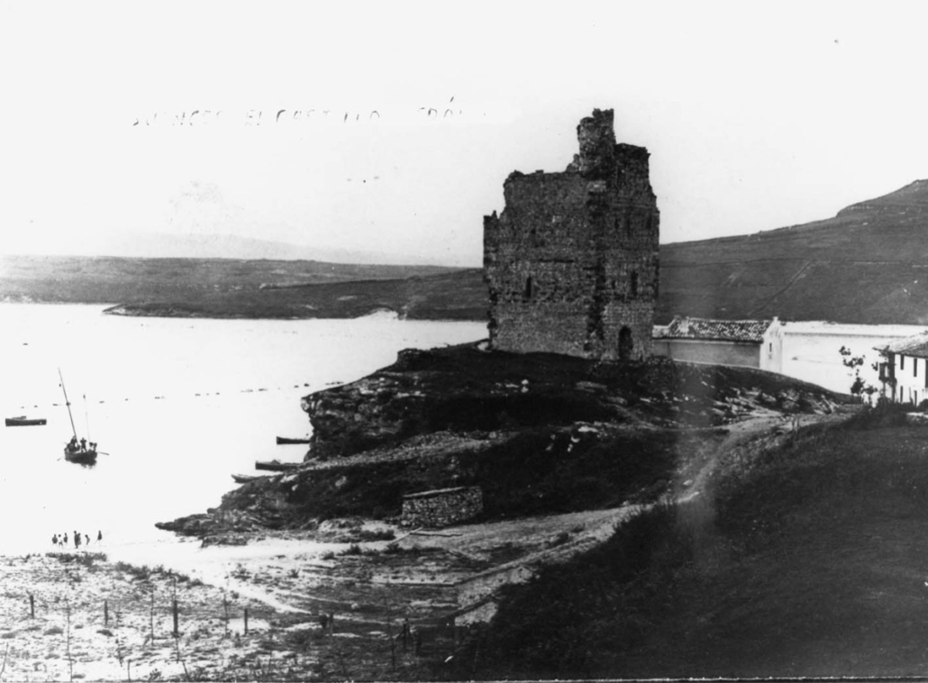 El Castillo de la Ribera — foto antigua de Suances