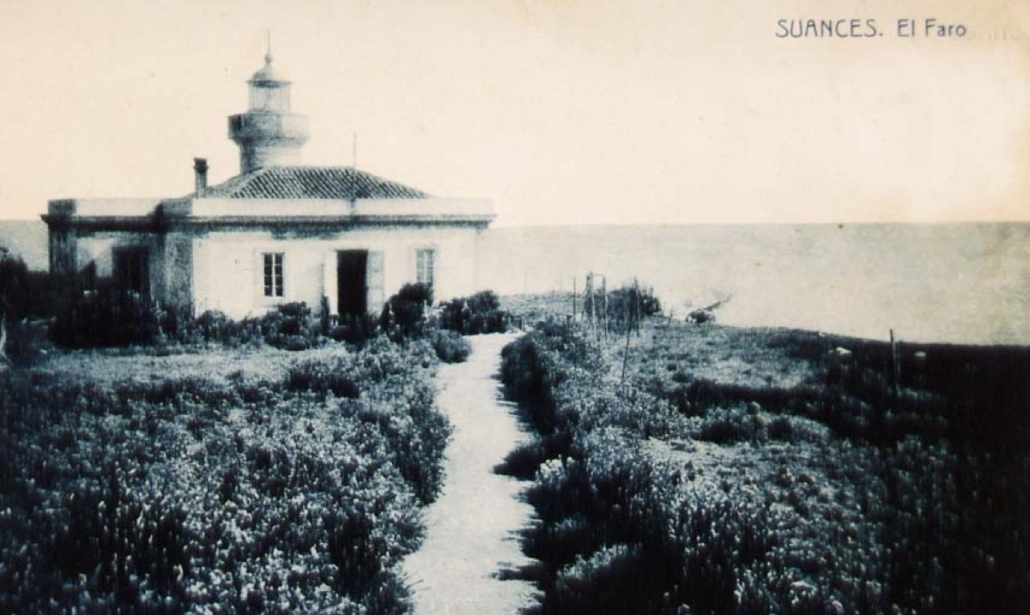 El Faro Vista 7 — foto antigua de Suances