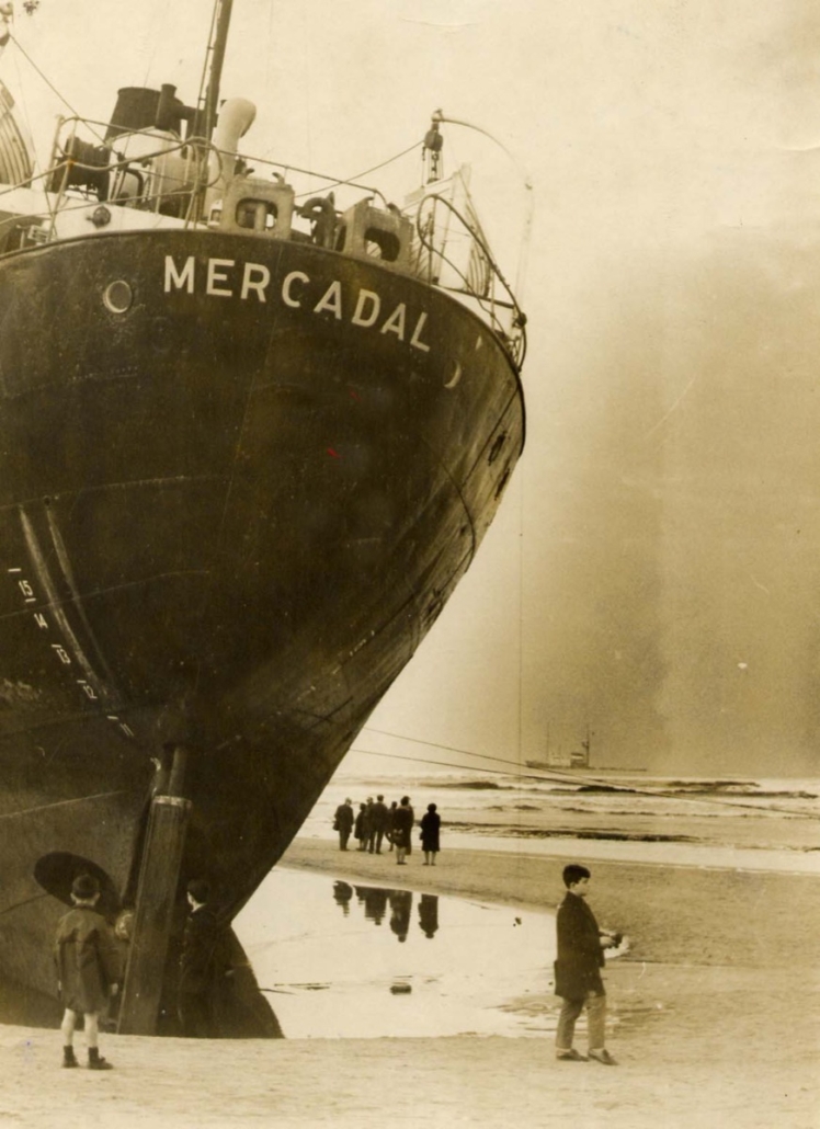 El Mercadal en la Playa — foto antigua de Suances