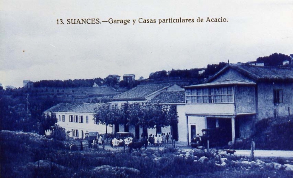 Garage y Casas Particulares Acacio — foto antigua de Suances