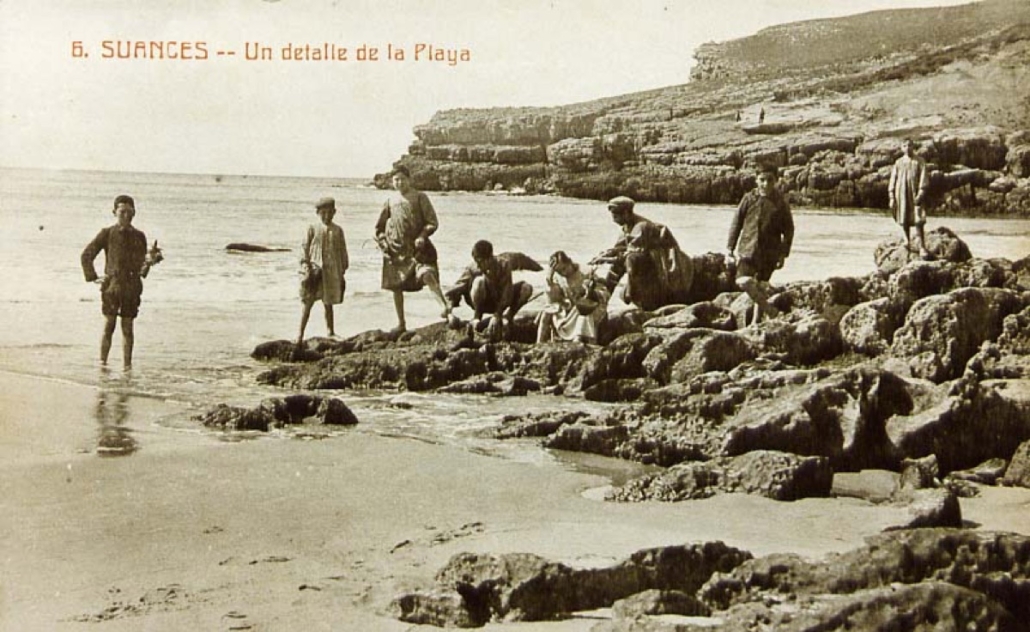 La Playa 12 — foto antigua de Suances