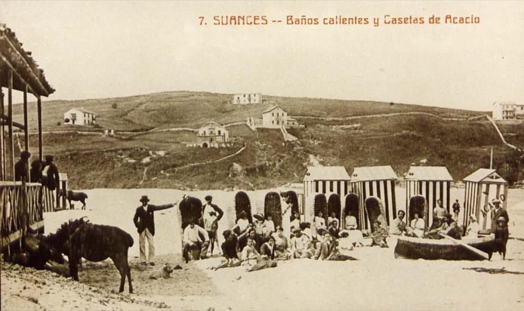 La Playa 13 — foto antigua de Suances