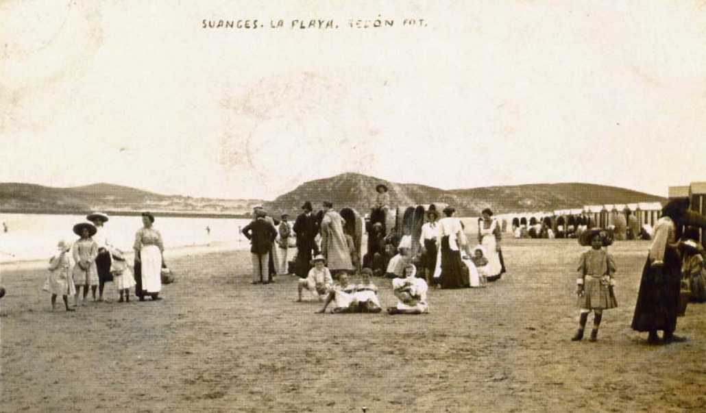 La Playa 14 — foto antigua de Suances