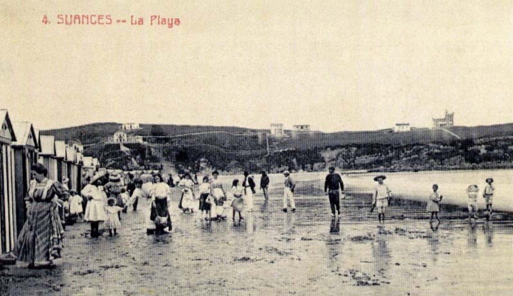 La Playa 28 — foto antigua de Suances