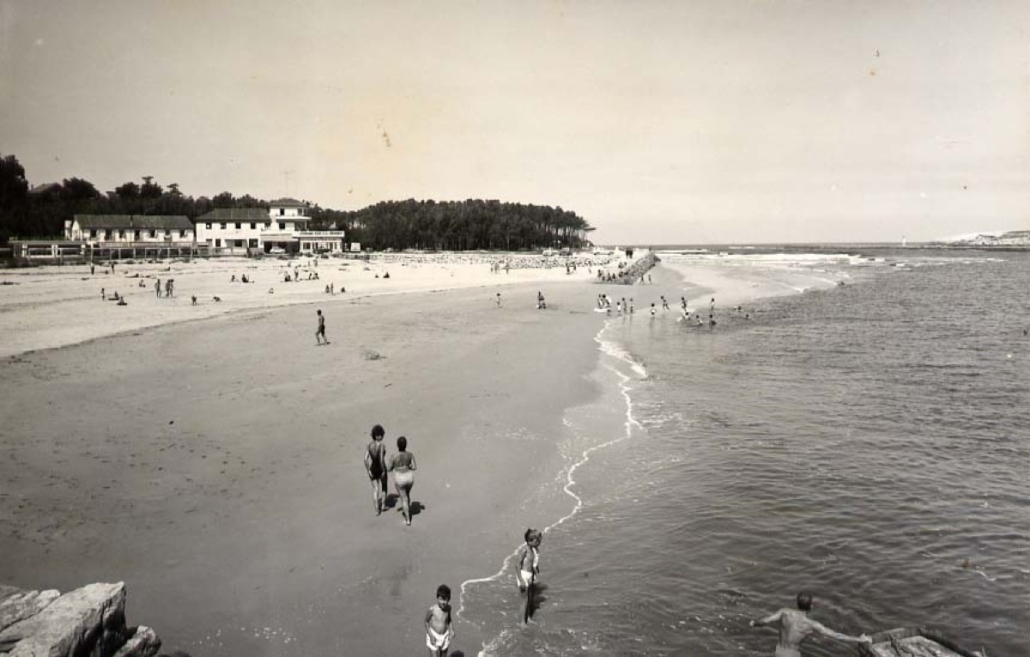 La Ria y el Pinar — foto antigua de Suances