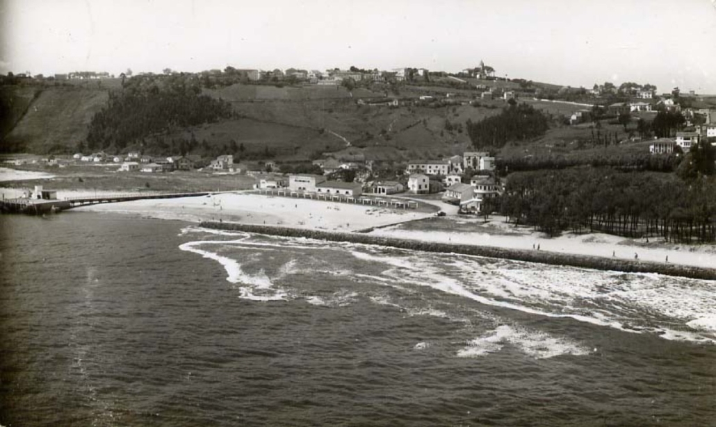 A Ribera Desde Cuchía 2 — foto antigua de Suances