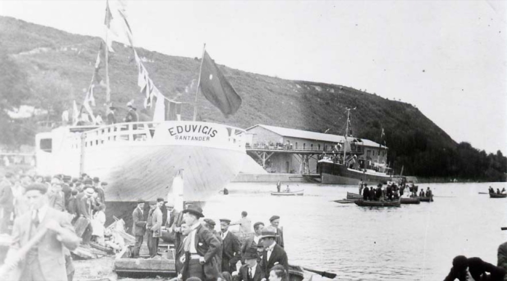 La Ribera Dia de Fiesta — foto antigua de Suances