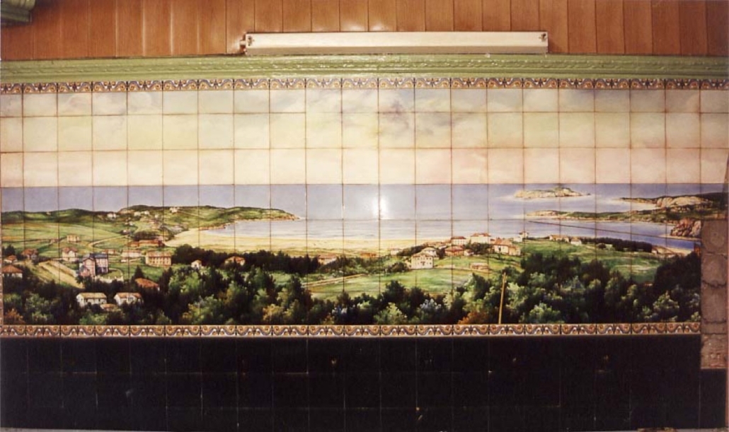 Panorámica 23 Mosaicos — foto antigua de Suances