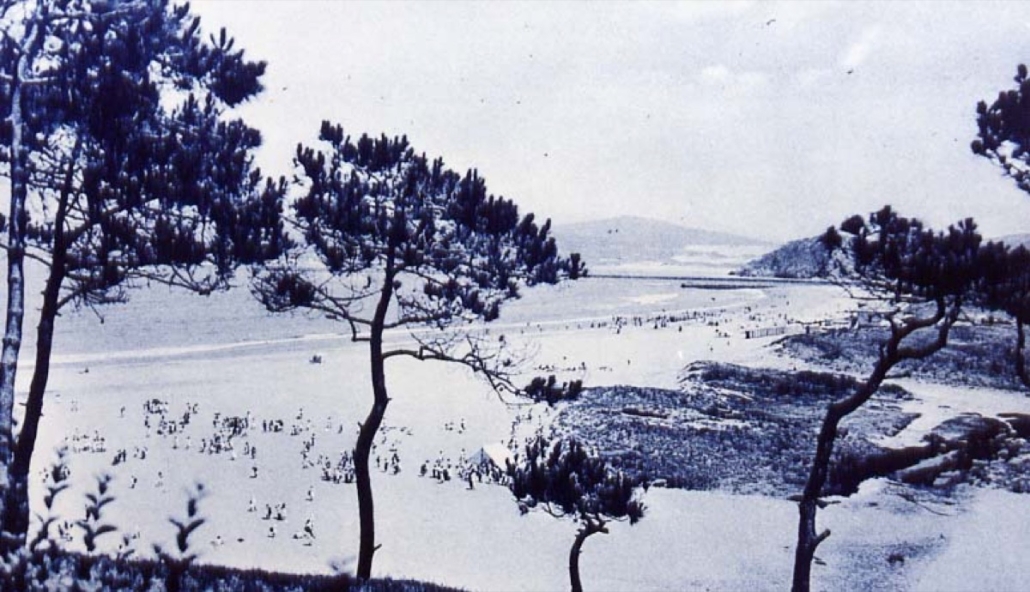 Panorámica 51 Niños Escolares — foto antigua de Suances