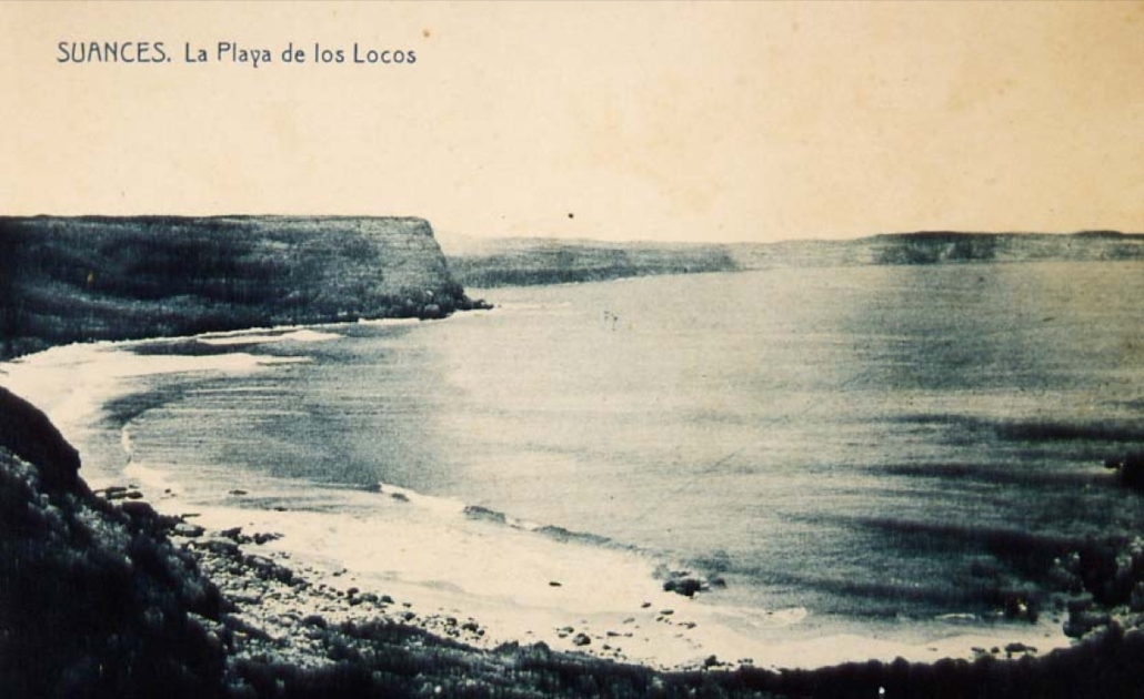 Playa de los Locos 4 — foto antigua de Suances