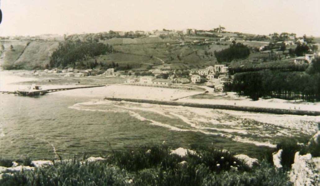 Puerto de Atraque Pasarela — foto antigua de Suances