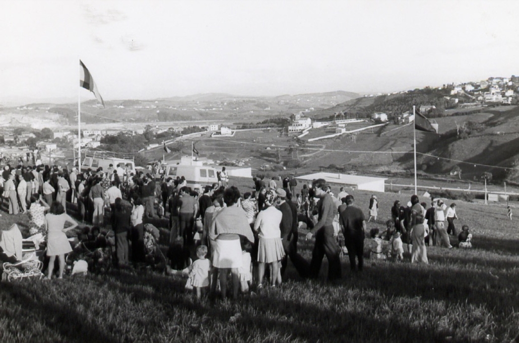 Suances-Hom. a la Marina-Romeria Julio 1968 — foto antigua de Suances