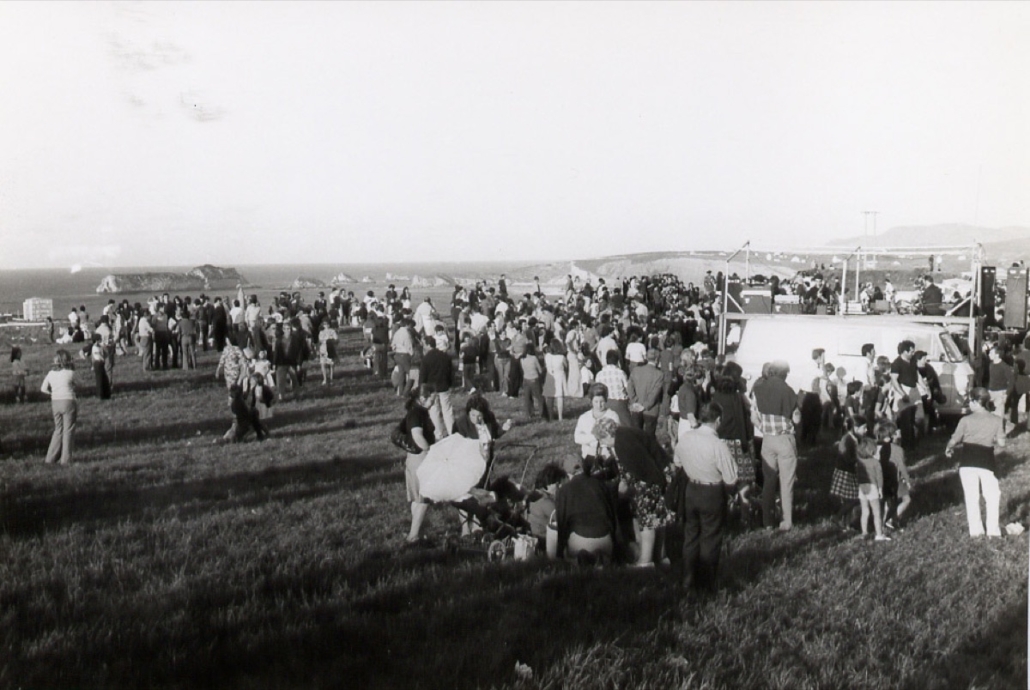 Suances- Romeria Homenaje a la Marina. Julio 1968 — foto antigua de Suances