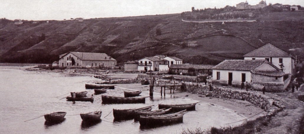 Suances - la Ribera y Casa de la Cofradía — foto antigua de Suances