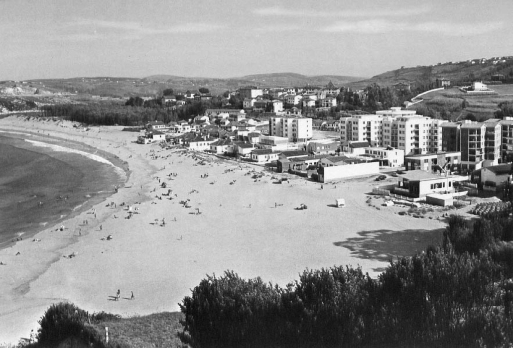Vista de la Concha — foto antigua de Suances