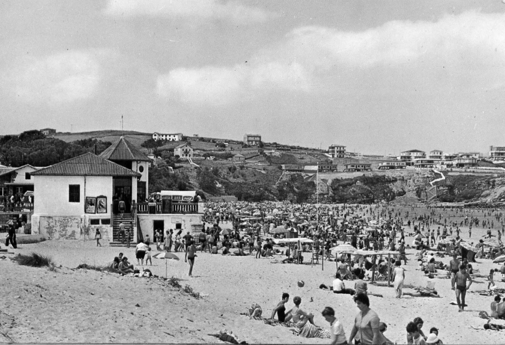 Balneario y Playa — foto antigua de Suances