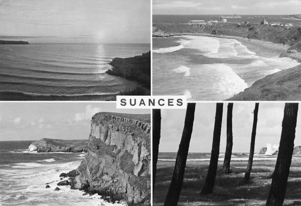 Suances Cuatro Panorámicas — foto antigua de Suances