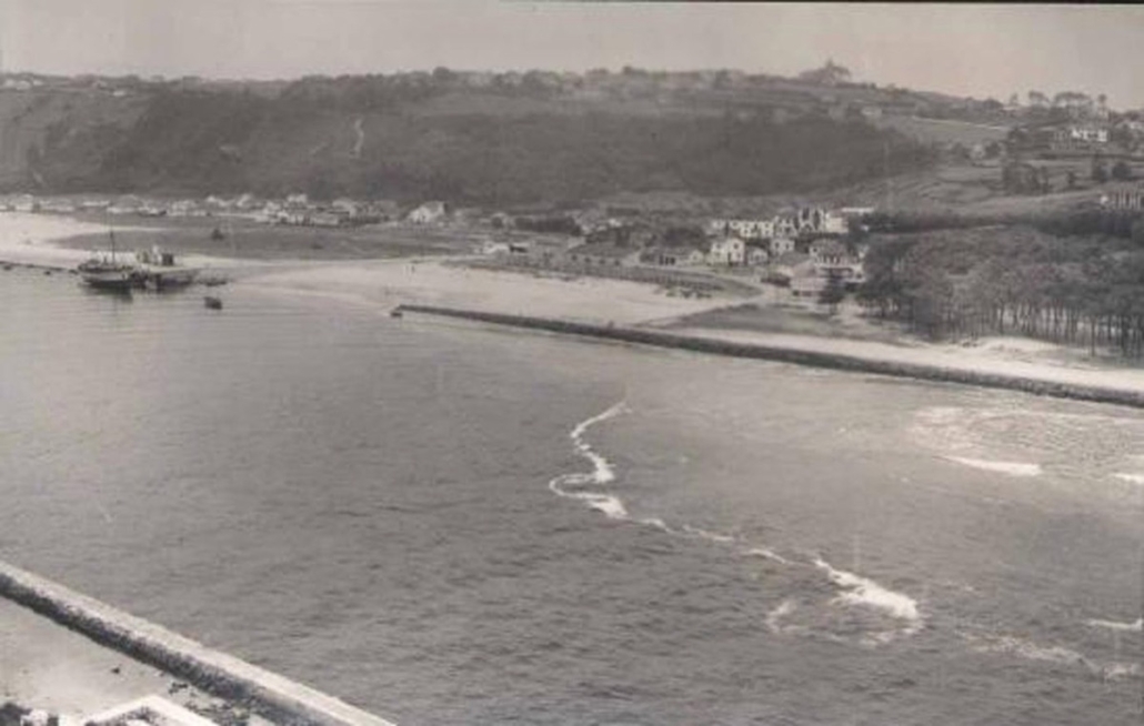 La Ria — foto antigua de Suances
