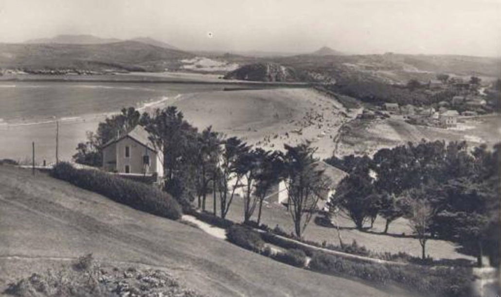 Vista de la Concha — foto antigua de Suances