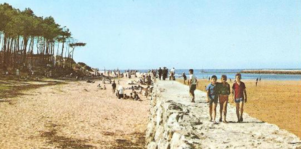 La Ribera-El Muro. — foto antigua de Suances