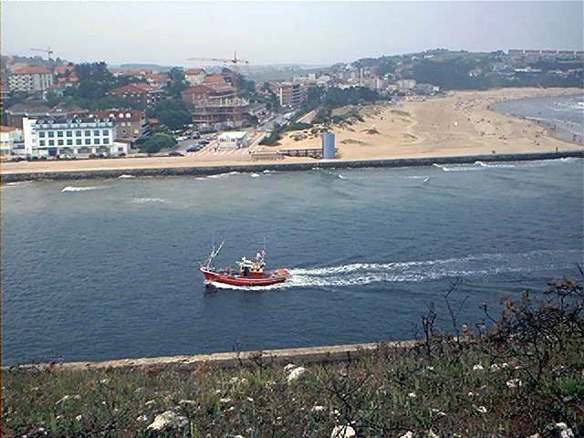 La ría de Suances
