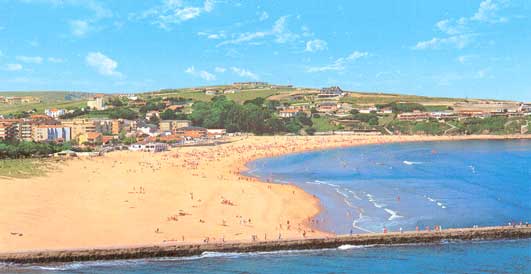 Playa de La Concha años 80